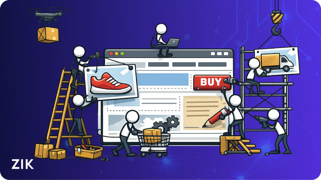 how to create a dropshipping website