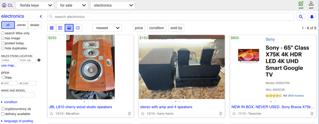 how to find items to sell on ebay craigslist