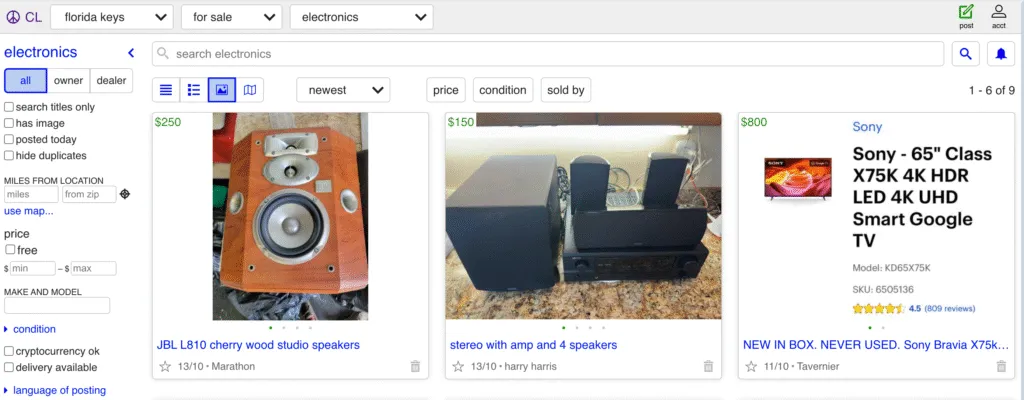 how to find items to sell on ebay craigslist