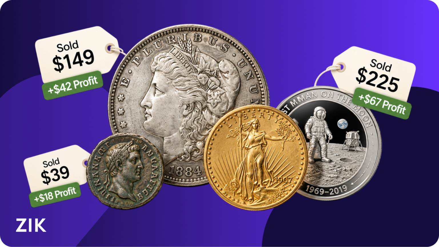 How to Sell Coins on eBay for Maximum Profit - ZIK Analytics' Blog