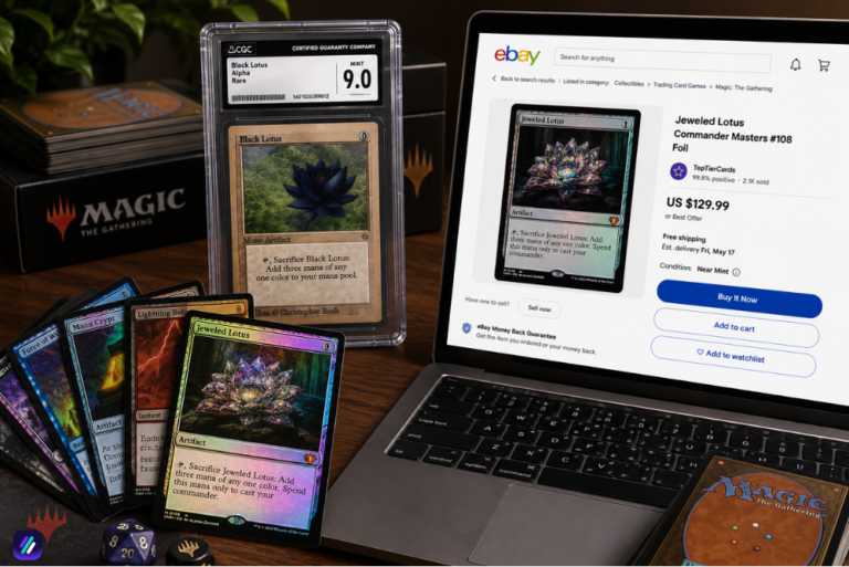 how to sell mtg cards on ebay