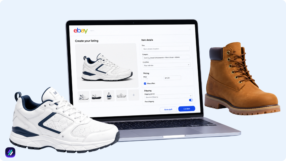 how to sell shoes on ebay