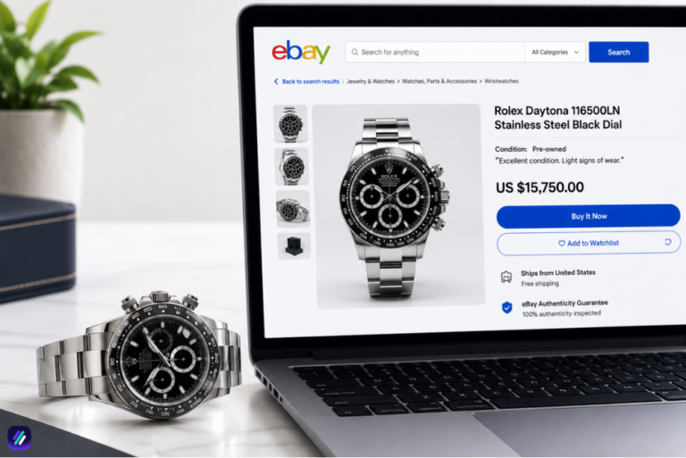 how to sell watches on eBay