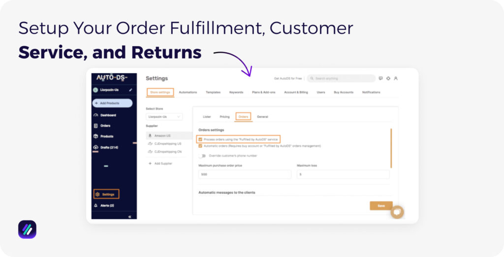 how to start dropshipping returns