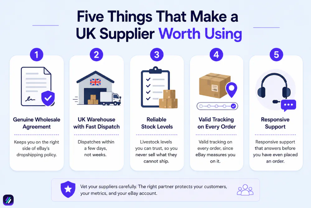 how to vet uk dropshipping suppliers