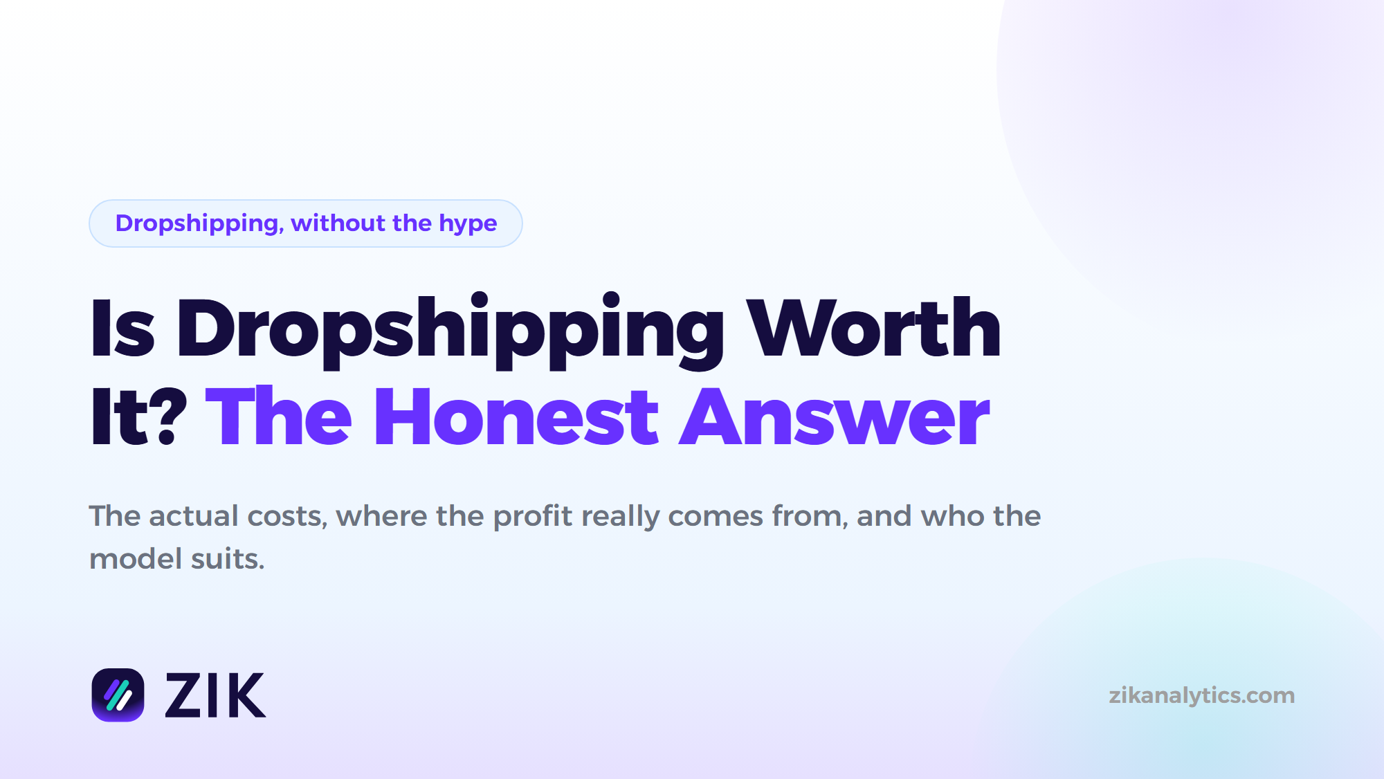 is dropshipping worth it, fantasy versus reality