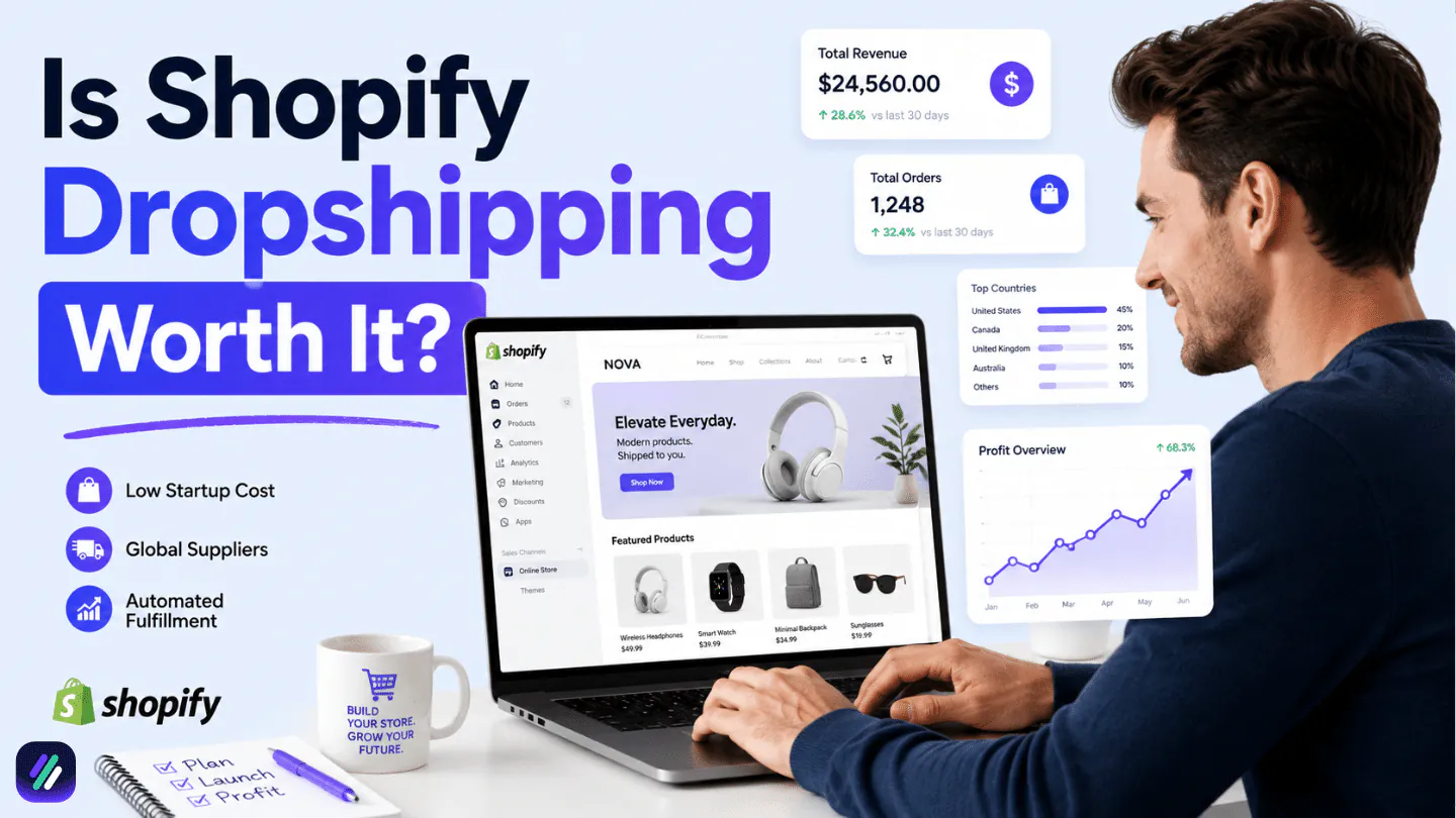 is shopify dropshipping worth it