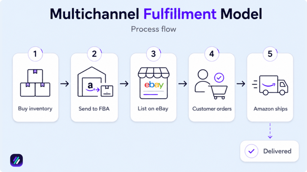 multichannel model amazon to ebay arbitrage