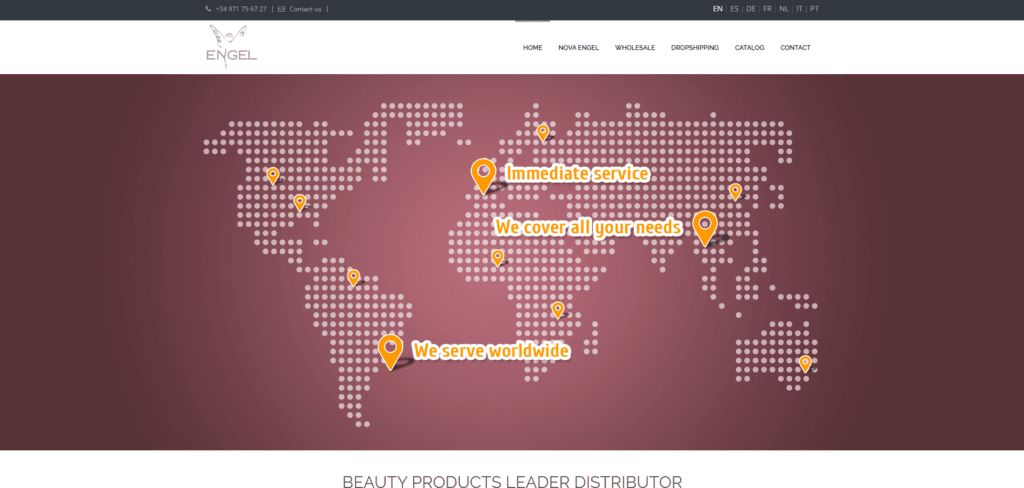 nova angel is one of the european dropshipping suppliers