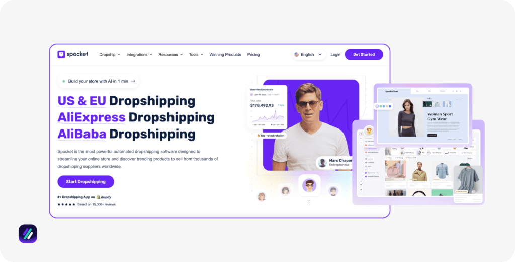 one of the best dropshipping software for automation and fulillment is Spocket
