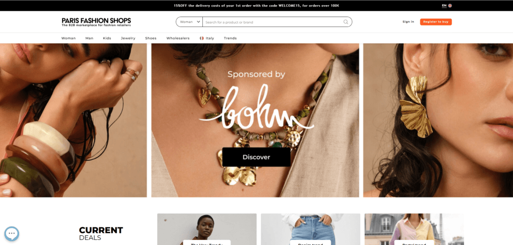 paris fashion shops is one of the european dropshipping suppliers