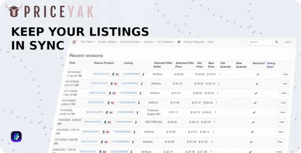 priceyak Best Walmart to eBay Dropshipping Software