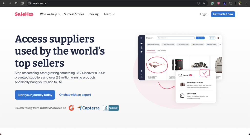 salehoo pet dropshipping suppliers