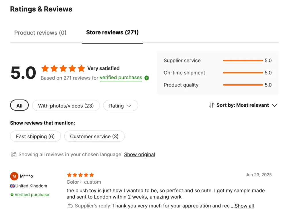 search alibaba by image and read supplier reviews