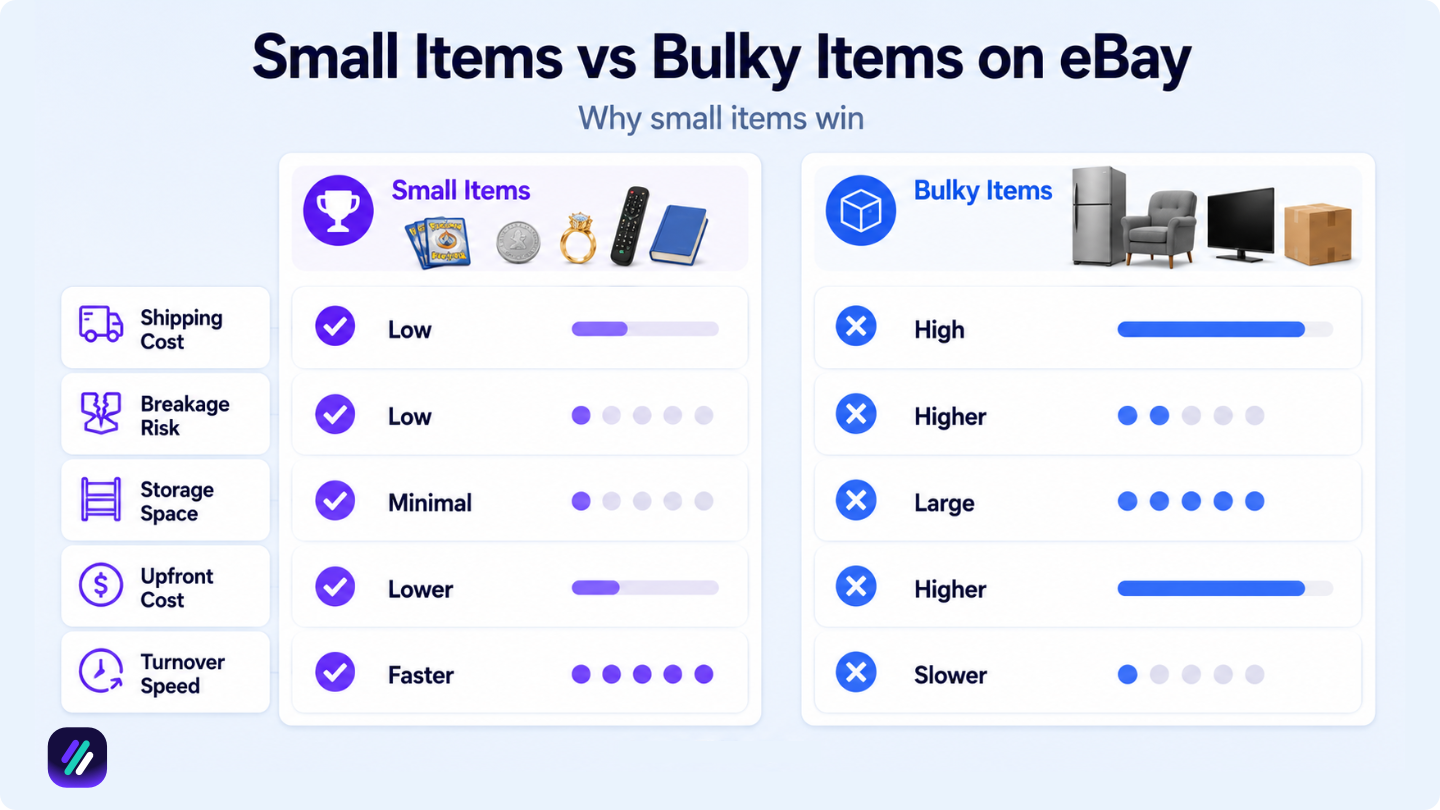19 Best Small Items to Sell on eBay in 2026 - ZIK Analytics' Blog
