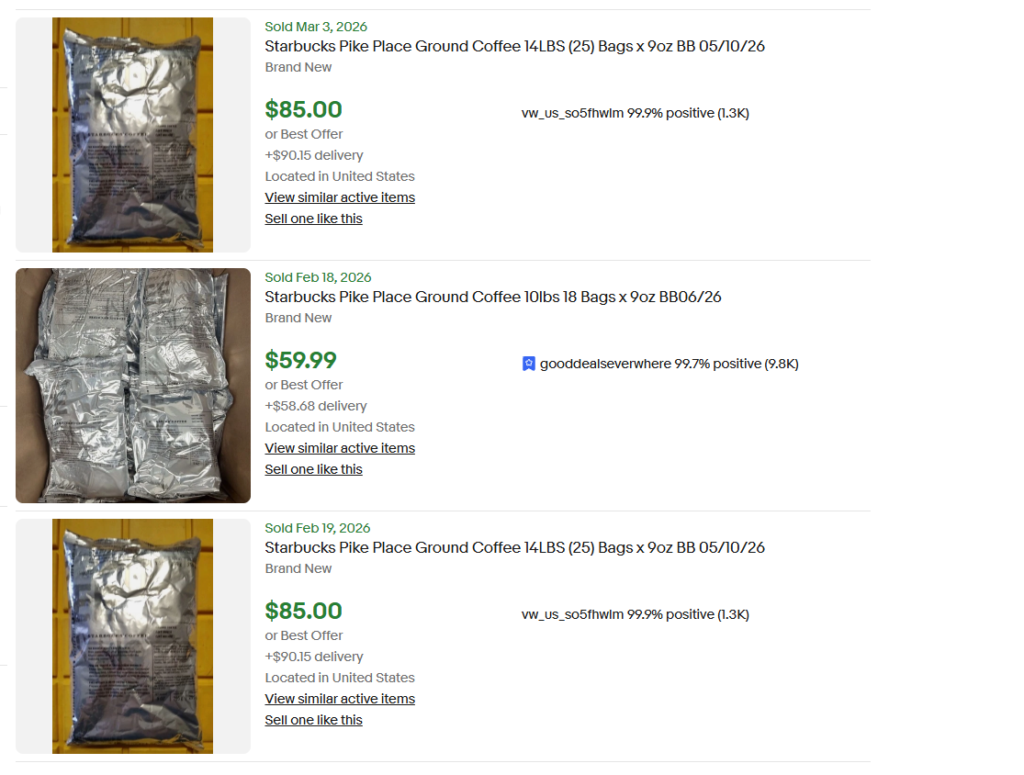 sold ebay listings for ebay arbitrage