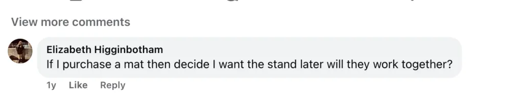 take comments into consideration as these facebook ads for dropshipping oftern peform well to trigger engagements