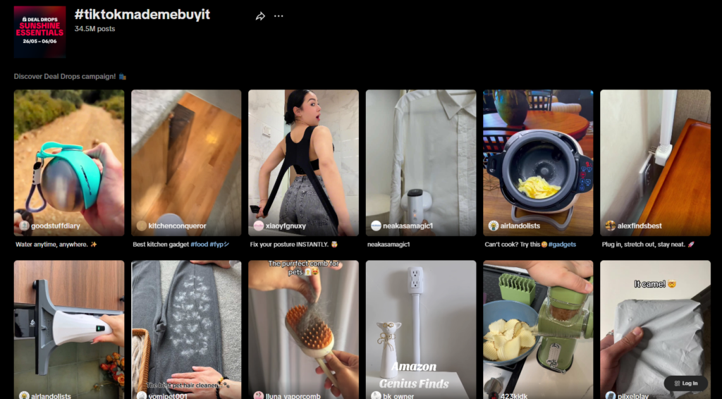 tiktok made me buy it analyzing search terms