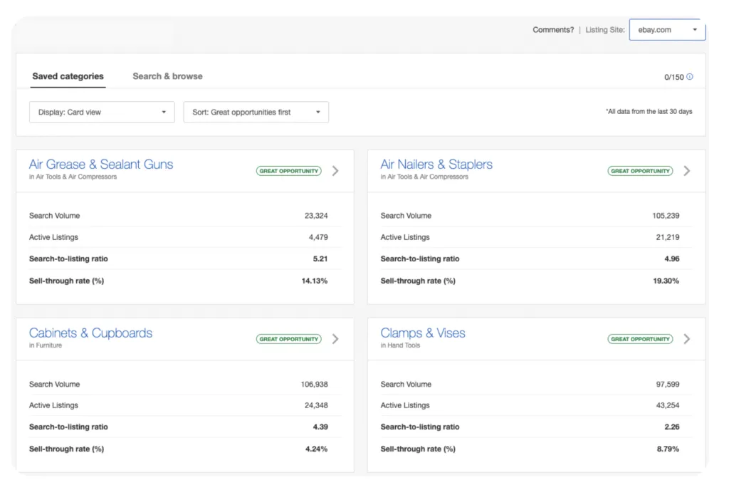 use ebay sourcing insights to findgreat opportunites for aliexpress to ebay dropshipping