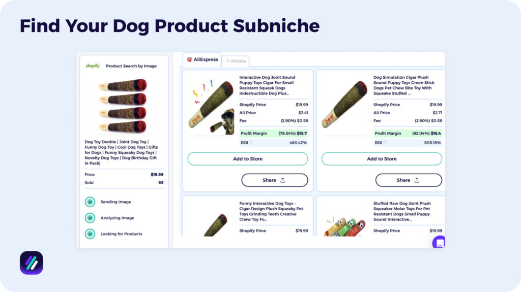 vet suppliers when finding dog products to dropship