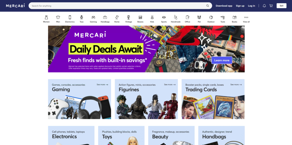 what is mercari vs ebay