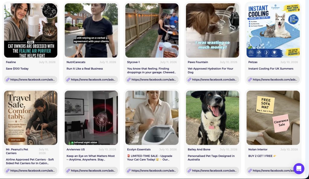 zik analytics adspy for finding pet products to dropship