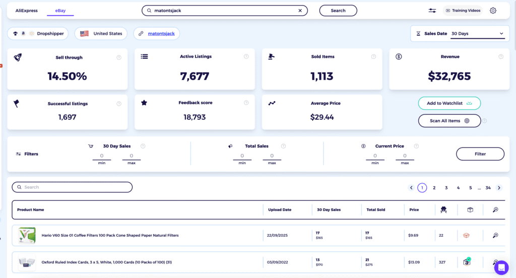 zik analytics bulk scanner