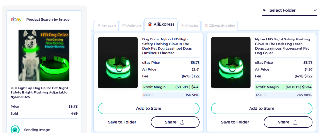 zik item finder for finding dropshipping products for selling without store